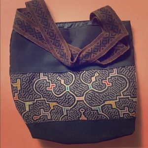 Handmade Shipibo bag. Gender neutral.